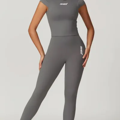 مجموعة كلاودسوفت – بلوزة (رمادي، مقاس كبير)