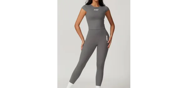 مجموعة كلاودسوفت – بلوزة (رمادي، مقاس كبير)