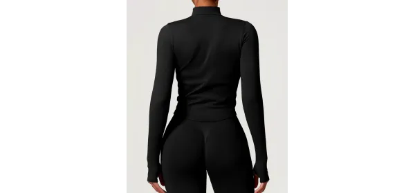 جاكيت من مجموعة سكلبت - أسود (مقاس كبير)