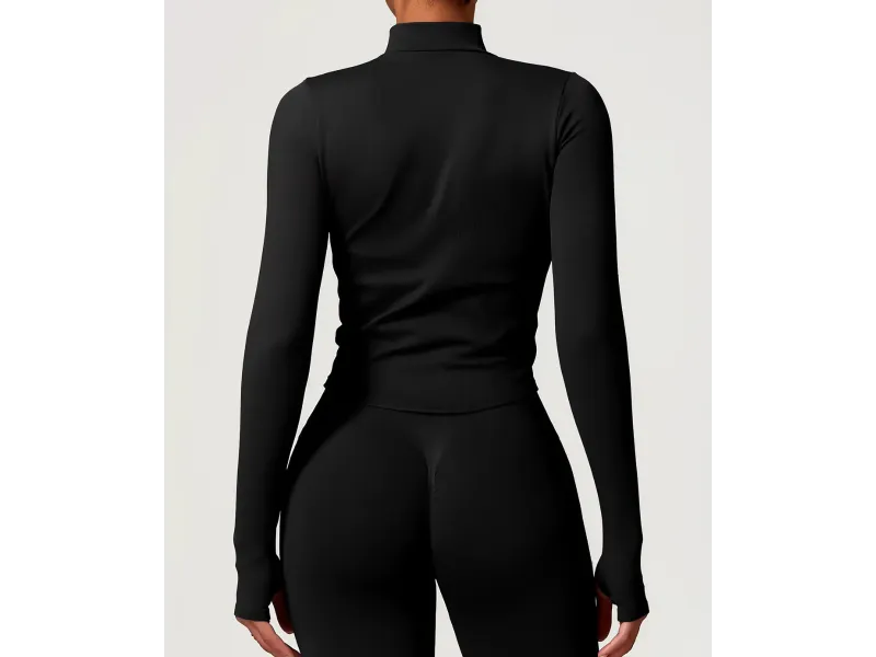 جاكيت من مجموعة سكلبت - أسود (مقاس كبير)