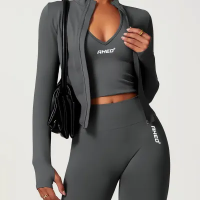 جاكيت من مجموعة سكلبت – رمادي (مقاس كبير)