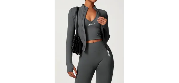 جاكيت من مجموعة سكلبت – رمادي (مقاس متوسط)