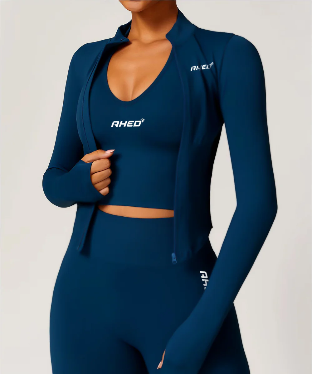 Sculpt Collection Jacket – Navy (M)