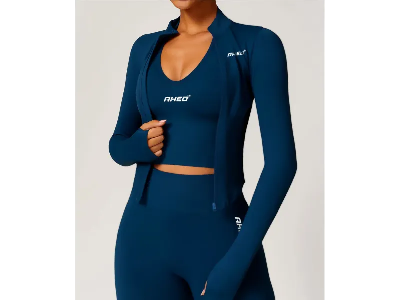 جاكيت من مجموعة سكلبت - كحلي (مقاس متوسط)