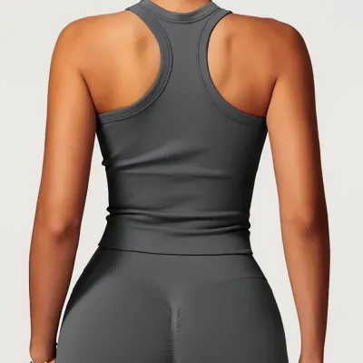 بلوزة من مجموعة سكلبت - رمادي (مقاس متوسط)