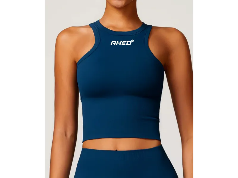 بلوزة من مجموعة سكلبت - كحلي (مقاس متوسط)