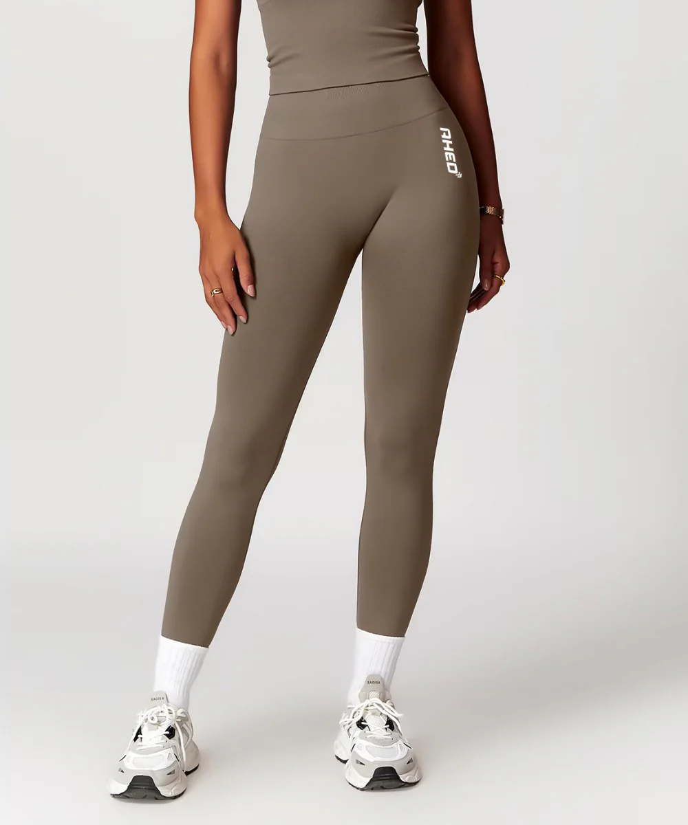 Sculpt Collection Leggings – Taupe Brown (M)