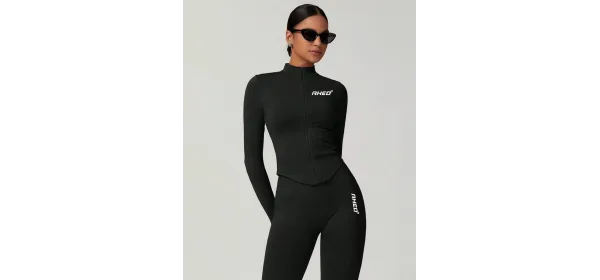 جاكيت من مجموعة سكلبت - أسود (مقاس كبير)