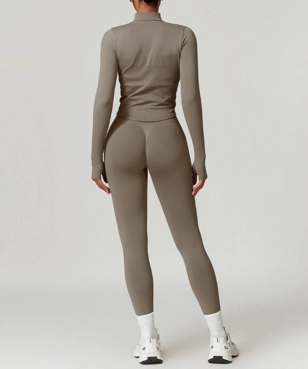 Sculpt Collection Jacket – Taupe Brown (M)