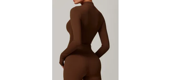 جاكيت من مجموعة كلاودسوفت - بني قهوة (متوسط)