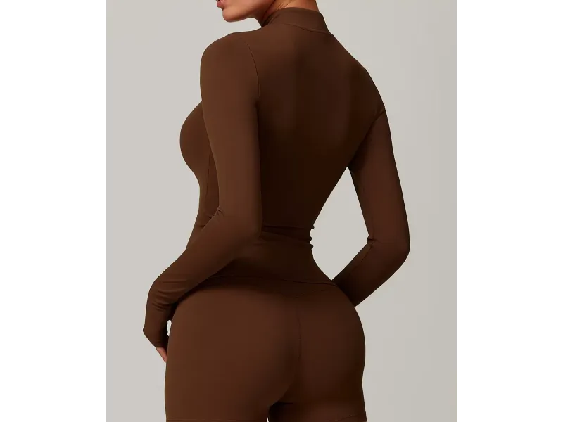 جاكيت من مجموعة كلاودسوفت - بني قهوة (متوسط)