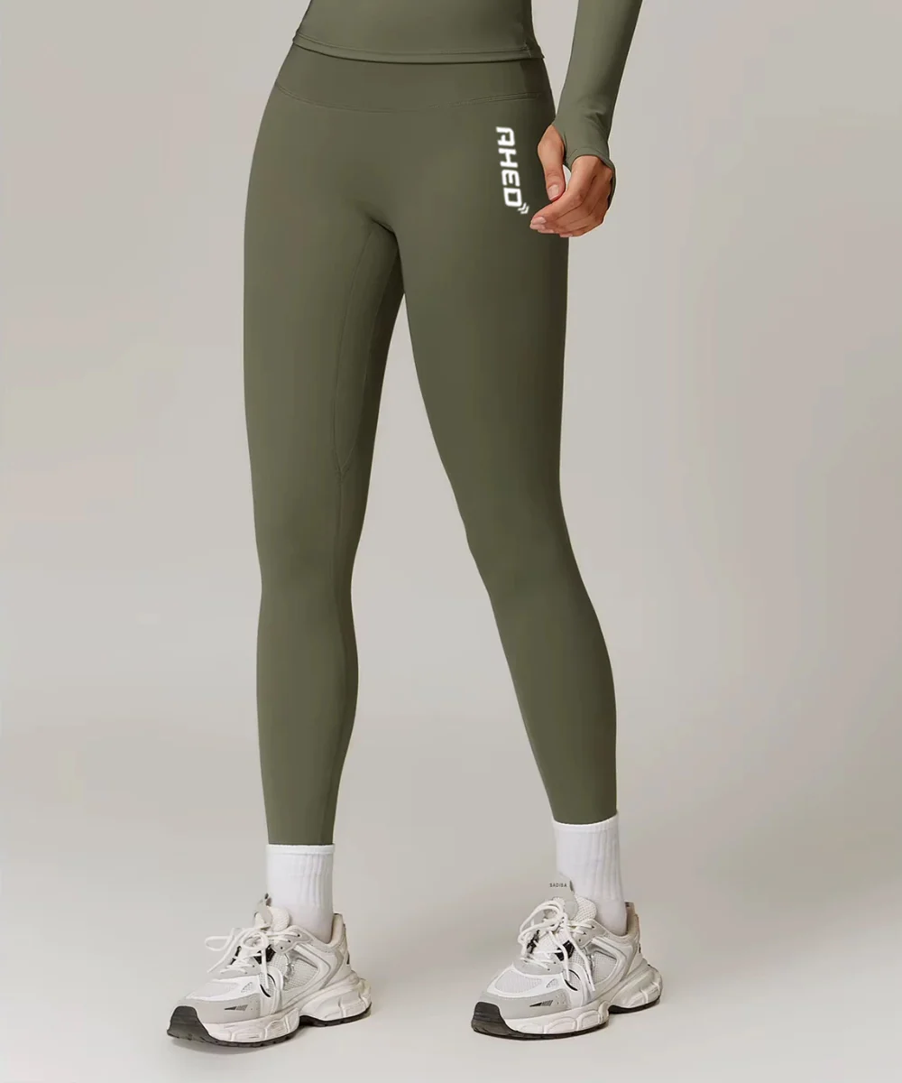 Cloudsoft Collection Leggings – Army Green (L)