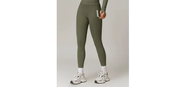 بنطلون ضيق من مجموعة كلاودسوفت - أخضر عسكري (مقاس متوسط)