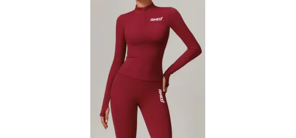 جاكيت من مجموعة كلاودسوفت - أحمر كرزي (مقاس كبير)