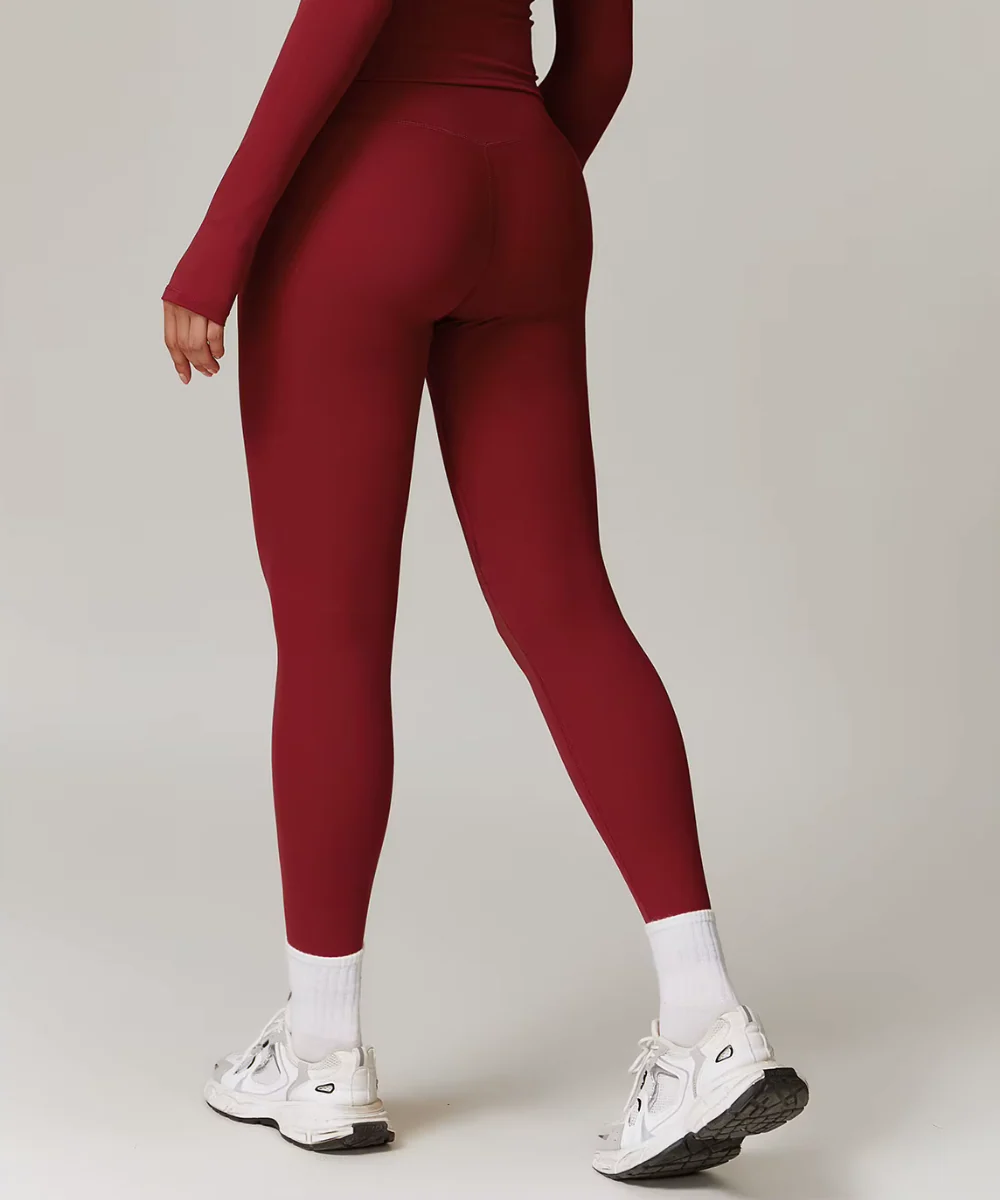 Cloudsoft Collection Leggings – Cherry Red (L)