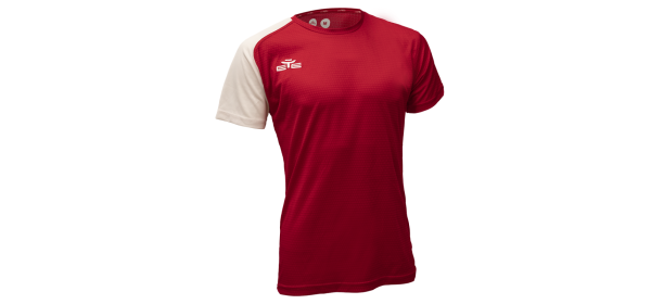 T SHIRT ENERGY RED/WHITE-M