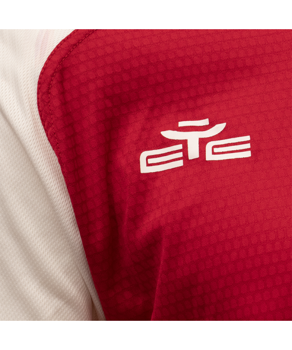 T SHIRT ENERGY RED/WHITE-M