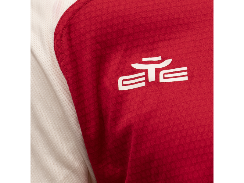 T SHIRT ENERGY RED/WHITE-M