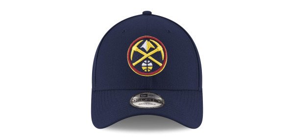 Men's Denver Nuggets New Era Navy The League 9FORTY Adjustable Hat