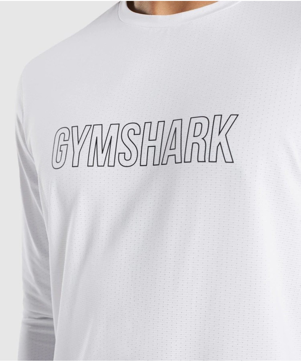 GYMSHARK- WHITE-XXL
