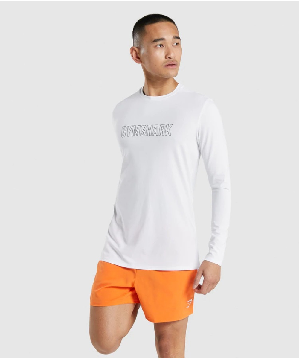 GYMSHARK- WHITE-XXL
